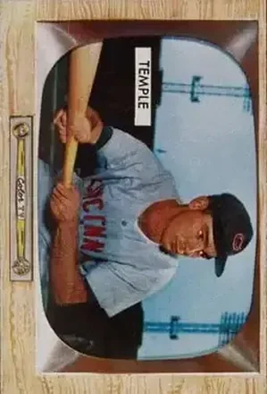 1955 Bowman #31 Johnny Temple