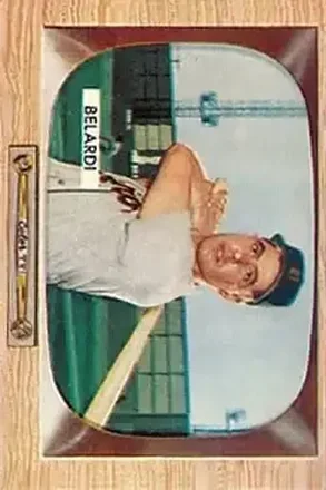 1955 Bowman #36 Wayne Belardi