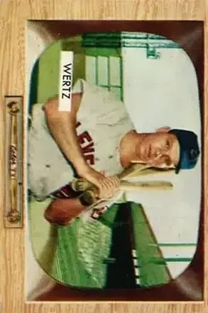 1955 Bowman #40 Vic Wertz