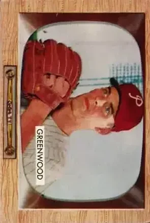 1955 Bowman #42 Bob Greenwood