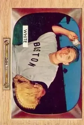 1955 Bowman #47 Sammy White