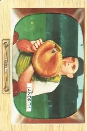 1955 Bowman #50 Hobie Landrith