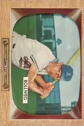 1955 Bowman #54 Don Bollweg