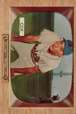1955 Bowman #56 Billy Cox
