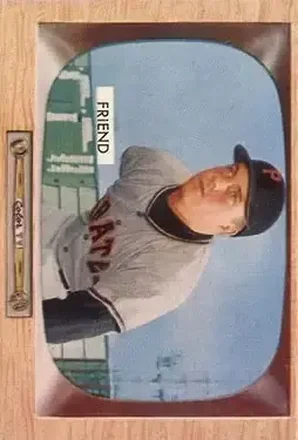 1955 Bowman #57 Bob Friend