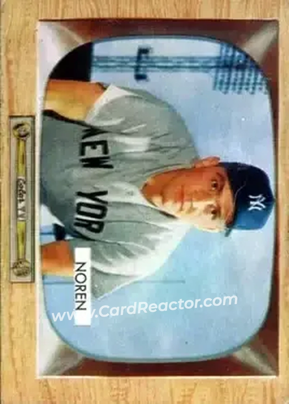 Front of Irv Noren