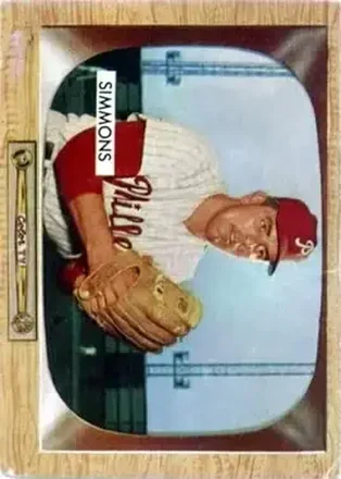 1955 Bowman #64 Curt Simmons