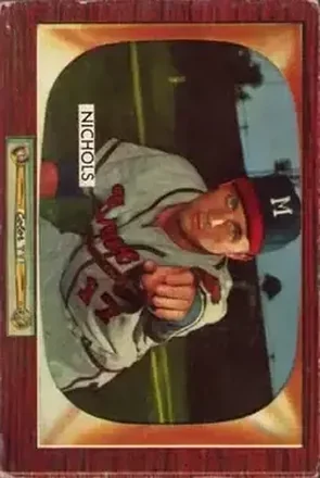 1955 Bowman #72 Chet Nichols