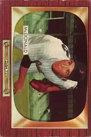 1955 Bowman #77 Jim McDonald