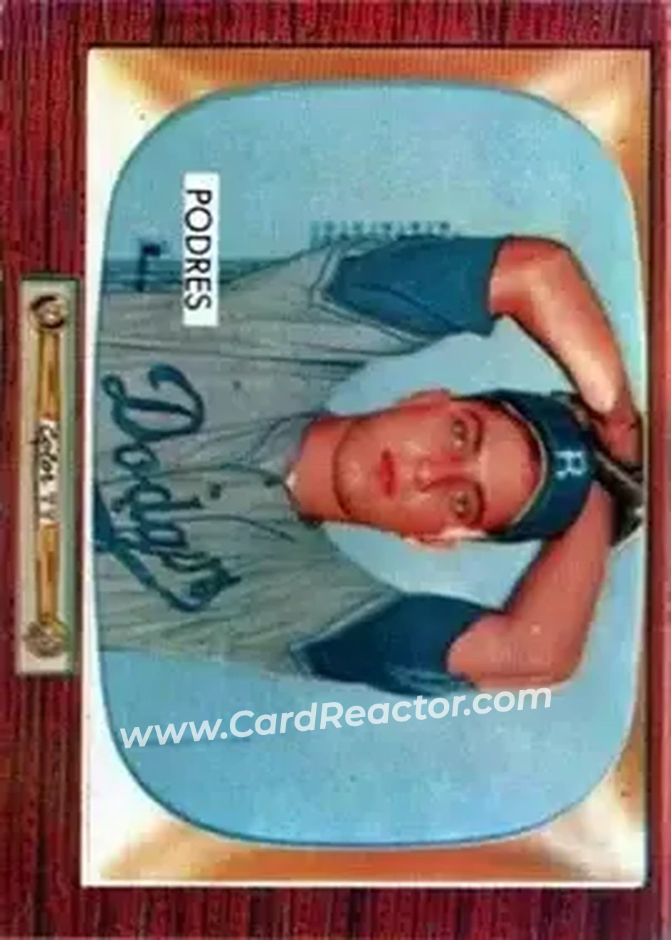 Front of Johnny Podres