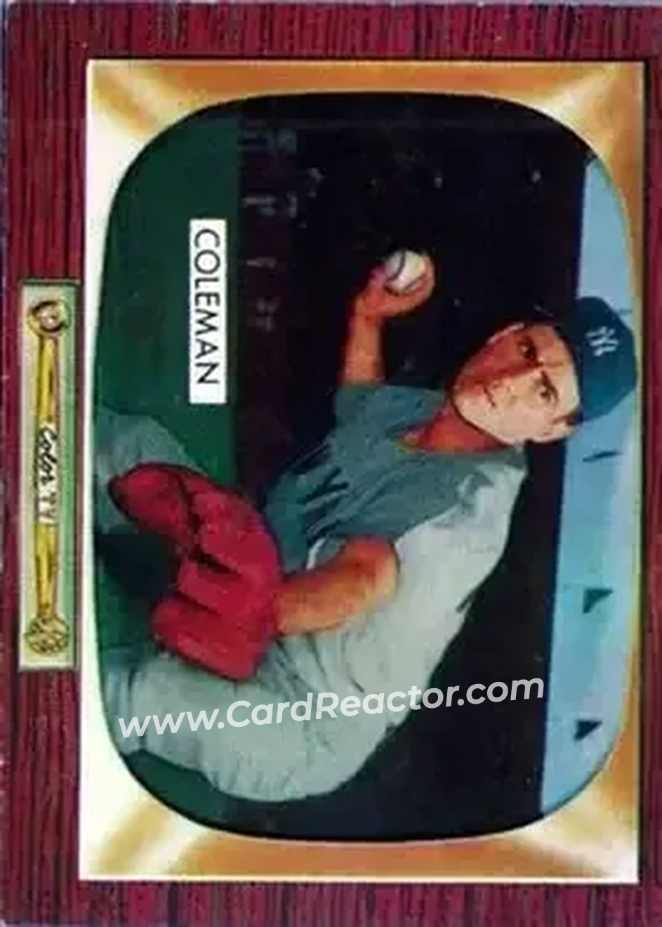Front of Jerry Coleman