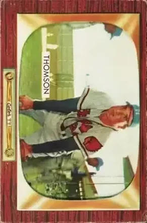 1955 Bowman #102 Bobby Thomson