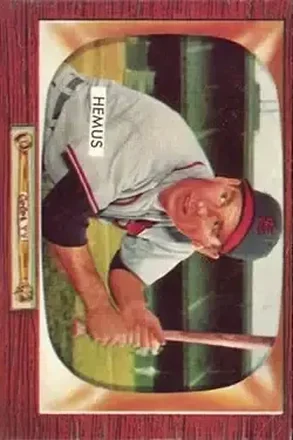 1955 Bowman #107 Solly Hemus