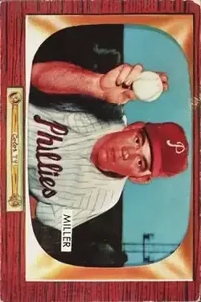 1955 Bowman #110 Bob Miller