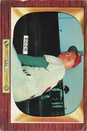 1955 Bowman #111 Steve Ridzik