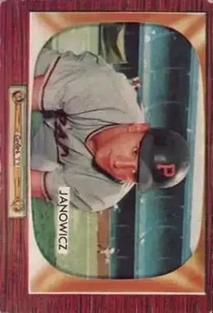 1955 Bowman #114 Vic Janowicz