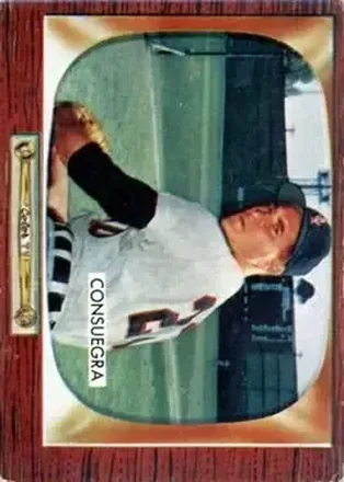1955 Bowman #116 Sandy Consuegra