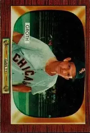 1955 Bowman #117 Johnny Groth