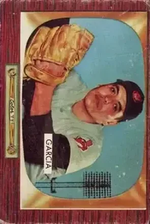 1955 Bowman #128 Mike Garcia