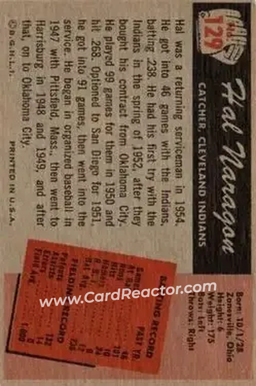 Back of Hal Naragon