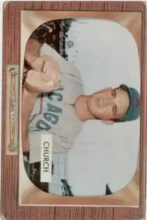 1955 Bowman #273 Bubba Church