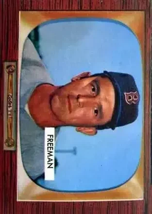 1955 Bowman #290 Hersh Freeman