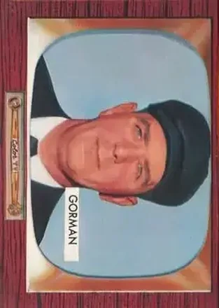 1955 Bowman #293 Thomas D. Gorman