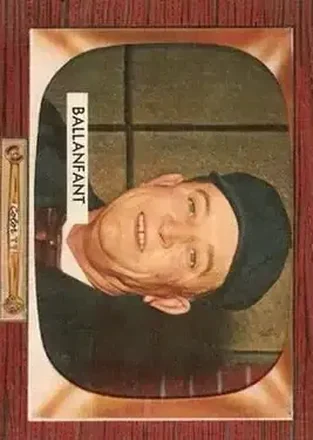 1955 Bowman #295 E.L. Ballanfant