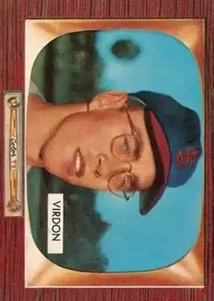 1955 Bowman #296 Bill Virdon