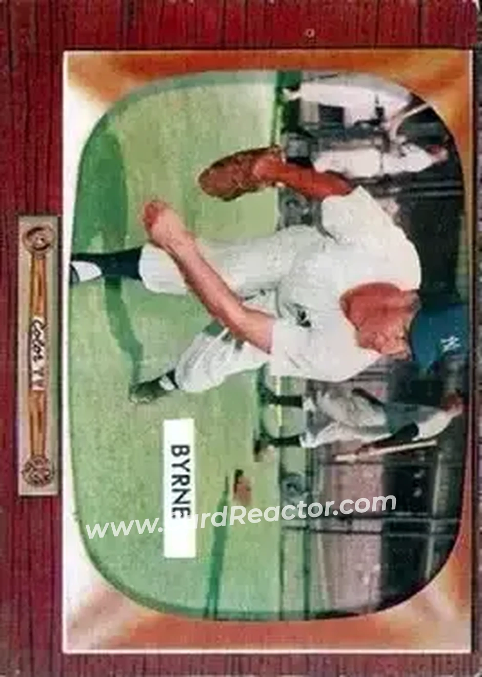 Front of Tommy Byrne