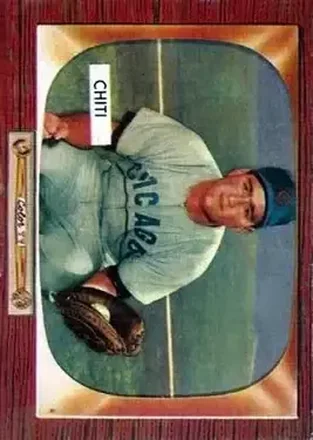 1955 Bowman #304 Harry Chiti