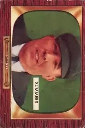 1955 Bowman #317 William Summers