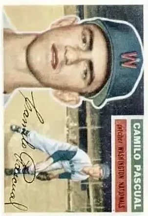 1956 Topps #98 Camilo Pascual