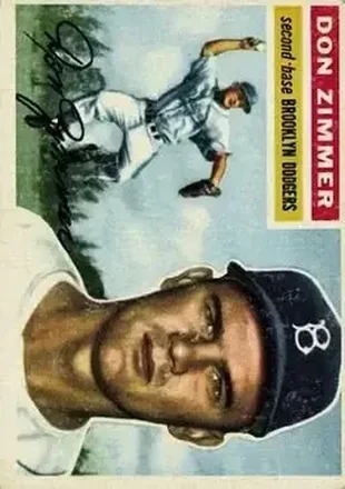 1956 Topps #99 Don Zimmer
