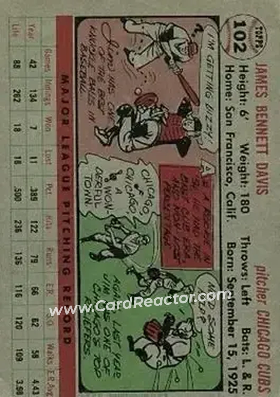 Back of Jim Davis