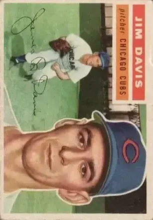 1956 Topps #102 Jim Davis