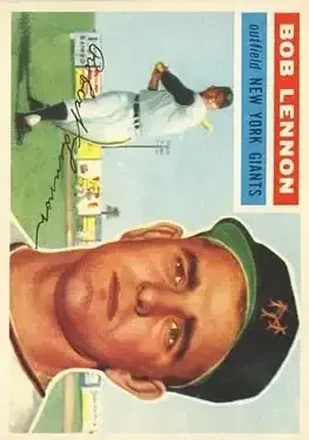 1956 Topps #104 Bob Lennon