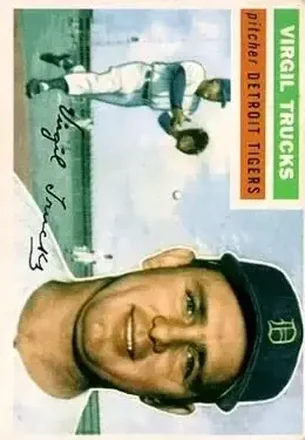 1956 Topps #117 Virgil "Fire" Trucks