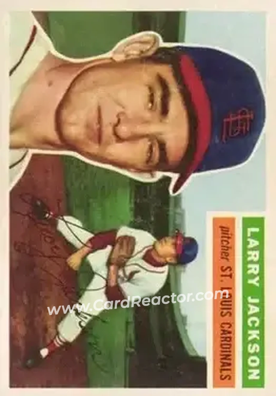 Front of Larry Jackson
