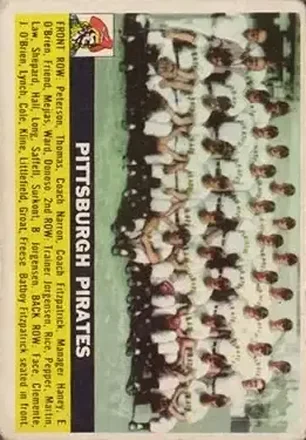 1956 Topps #121 Card #121