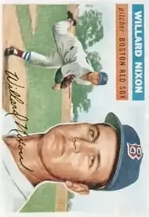 1956 Topps #122 Willard Nixon