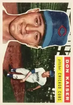 1956 Topps #124 Don Kaiser