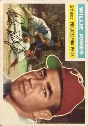 1956 Topps #127 Willie Jones