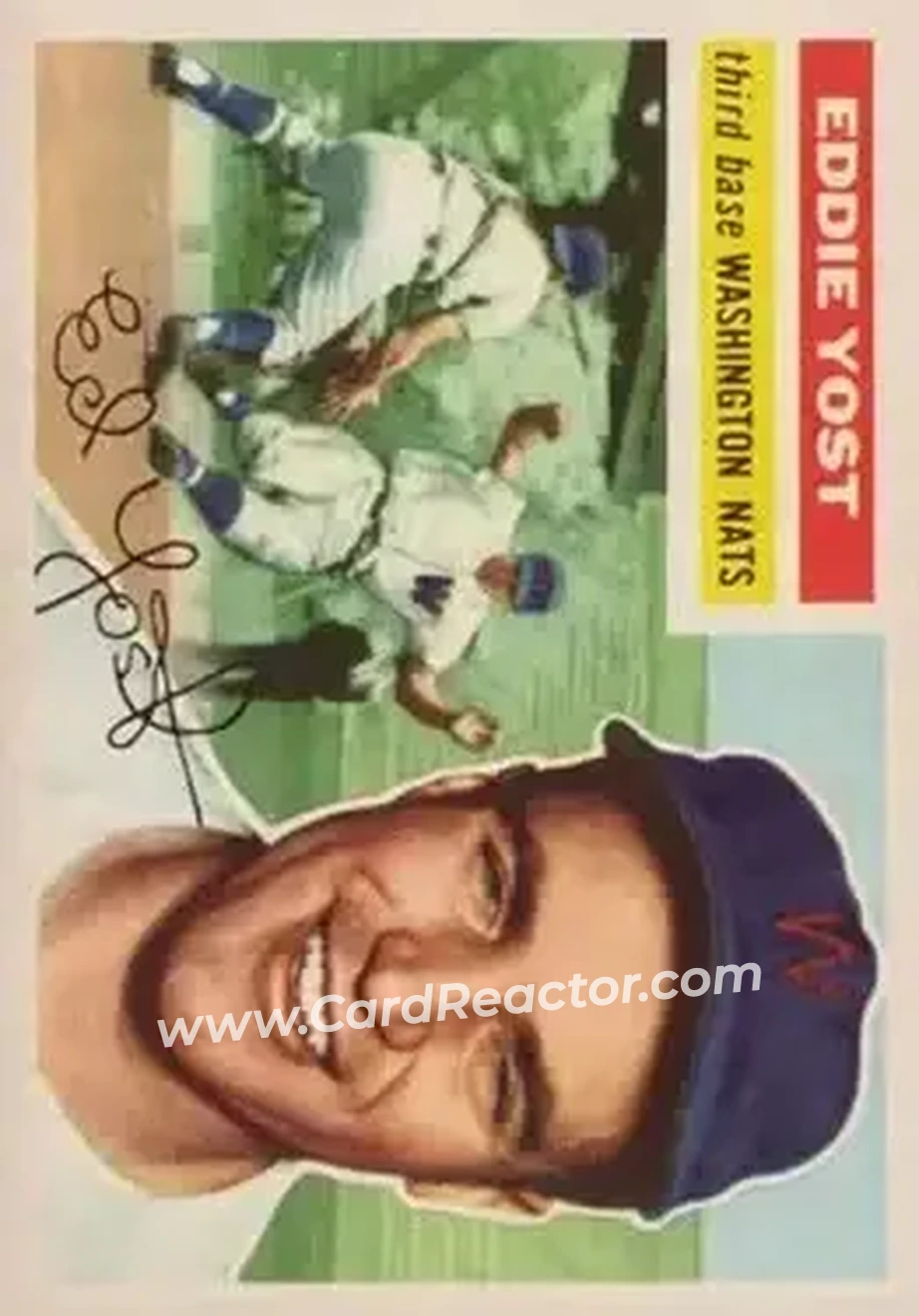 Front of Eddie Yost