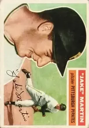 1956 Topps #129 Jake Martin