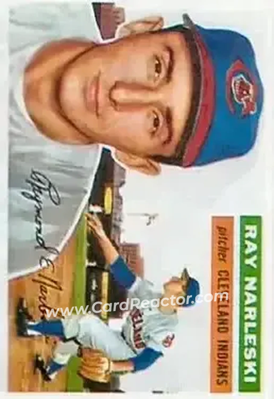 Front of Ray Narleski