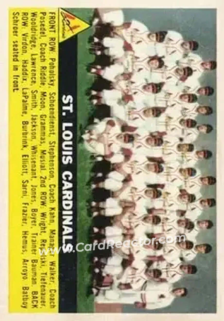 Front of Card #134