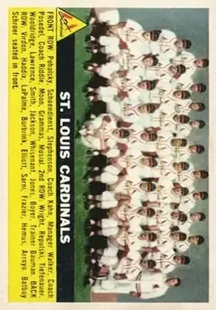 1956 Topps #134 Card #134