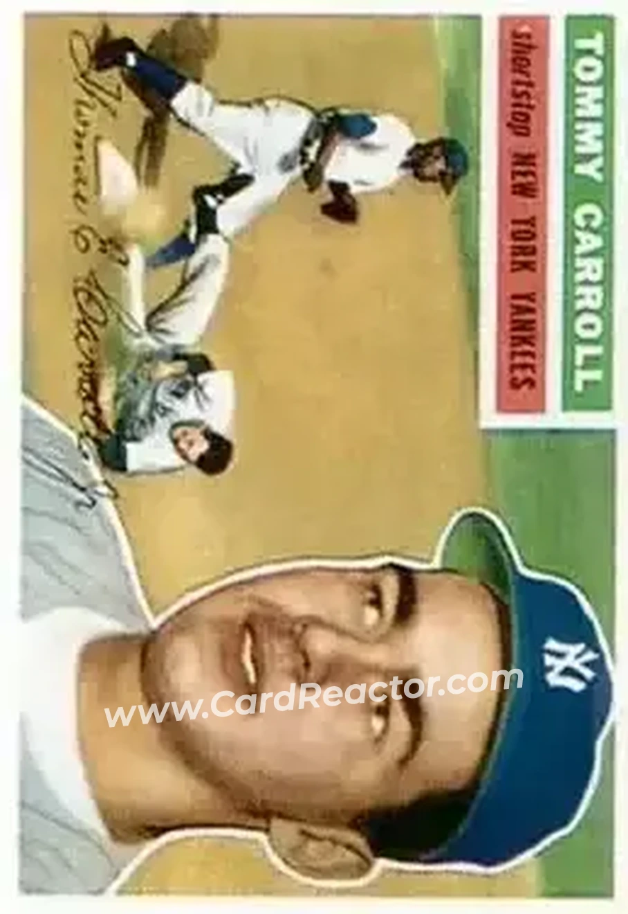 Front of Tommy Carroll