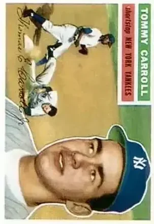 1956 Topps #139 Tommy Carroll
